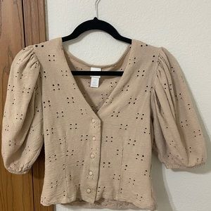 Puff Sleeve Blouse